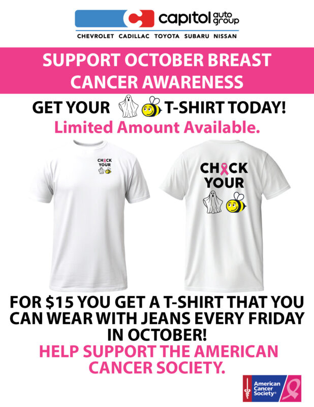 shirt sale flyer