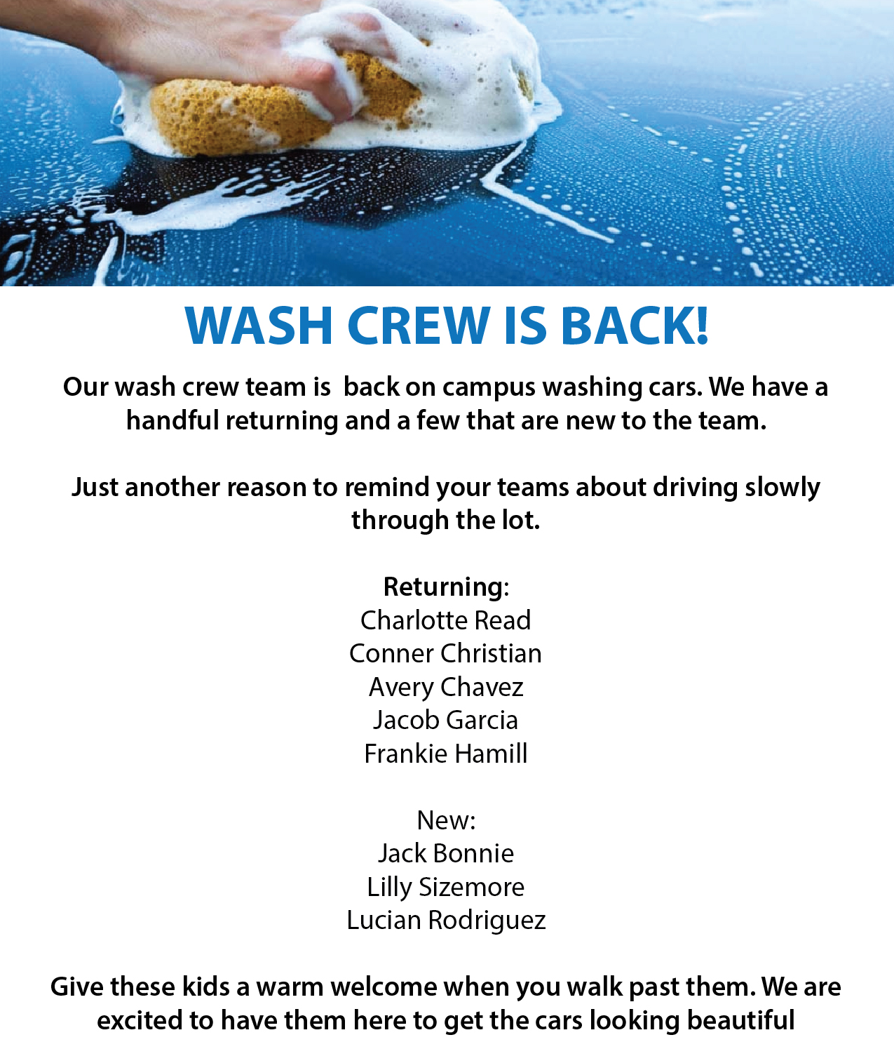 wash crew