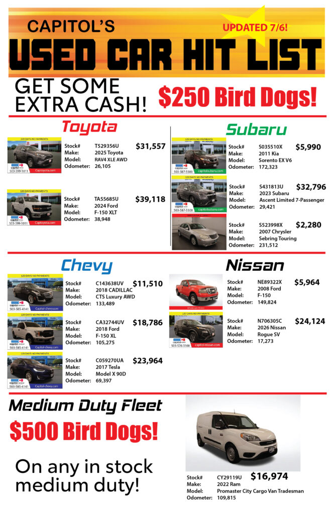 July list